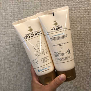 뷰티여우_아토클리닉 [아토클리닉] 아기들이 쓰는 보습, 진정 수딩젤 2개 — 5점을 준 리뷰어가 2019년 7월 올린 사용 사진