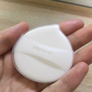 젤리팜 마이크로셀 실리콘퍼프 피치,오렌지 — 3점을 준 리뷰어가 2019년 6월 올린 사용 사진