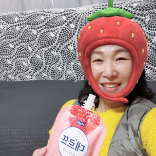 데르뜨 떠먹는 과일 3종, 짜먹는 과일 2종 총 10개 체험 — 5점을 준 리뷰어가 2020년 3월 올린 사용 사진