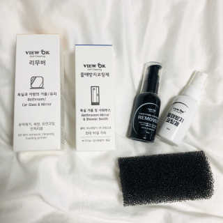뷰오케이 욕실 화장실 셀프 물때제거 코팅제,리무버 50ml — 5점을 준 리뷰어가 2019년 5월 올린 사용 사진