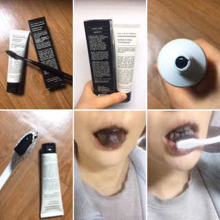 the naked object 디블랙팩치약 디블랙칫솔 세트 — 5점을 준 리뷰어가 2019년 1월 올린 사용 사진