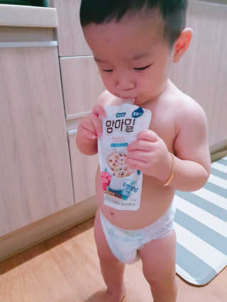 [매일유업] 맘마밀 안심밥상 6개입 — 5점을 준 리뷰어가 2019년 8월 올린 사용 사진