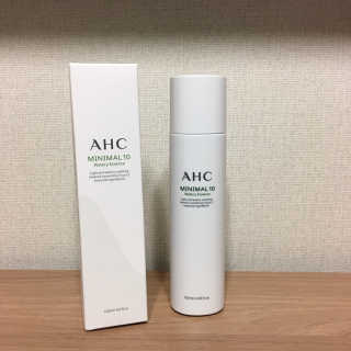 AHC 에이 에이치 씨 미니멀 10 워터리 에센스 — 5점을 준 리뷰어가 2018년 12월 올린 사용 사진