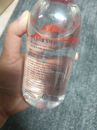 솔테라피 안나 트러블 토너 300ml — 4점을 준 리뷰어가 2019년 4월 올린 사용 사진