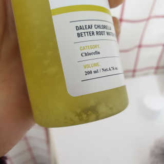 달리프 클로렐라 베러 루트 워터트리트먼트 200ml — 4.5점을 준 리뷰어가 2020년 1월 올린 사용 사진
