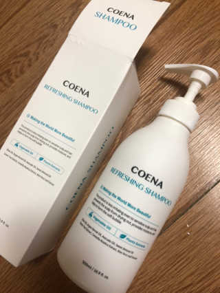 코에나샴푸 500ml — 5점을 준 리뷰어가 2019년 8월 올린 사용 사진