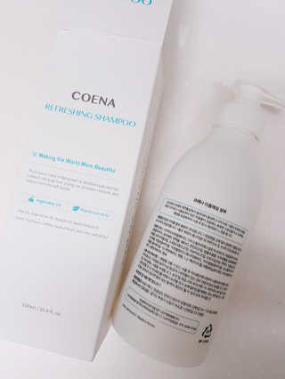 코에나샴푸 500ml — 4점을 준 리뷰어가 2019년 8월 올린 사용 사진