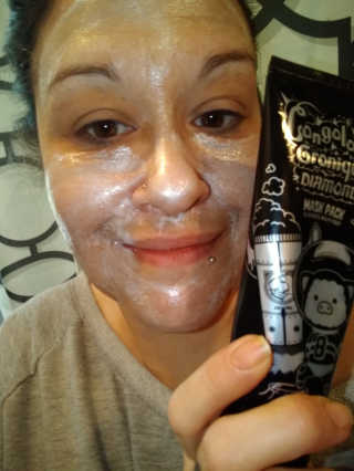 엘리자베카 Elizavecca  LongoLongo Gronique Diamond Mask Pack — 5점을 준 리뷰어가 2019년 5월 올린 사용 사진