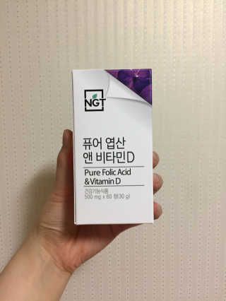 네츄럴굿띵스 퓨어 락토 철분 60일분 — 4.33점을 준 리뷰어가 2018년 1월 올린 사용 사진