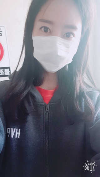 [닥터퓨리] 소프트터치 건강 마스크_성인+아동 — 4점을 준 리뷰어가 2019년 4월 올린 사용 사진