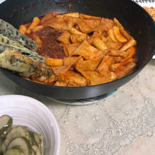 화곡미담 옛날 떡볶이 — 3점을 준 리뷰어가 2020년 3월 올린 사용 사진