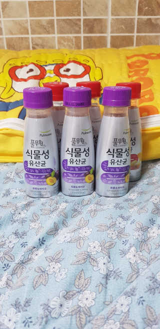 풀무원 식물성유산균 레드앤오메가 + 푸룬앤바이오 — 5점을 준 리뷰어가 2018년 11월 올린 사용 사진