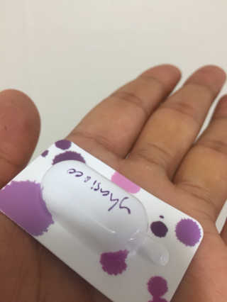 야시엔코 앰플수면팩 퍼플 — 5점을 준 리뷰어가 2019년 2월 올린 사용 사진