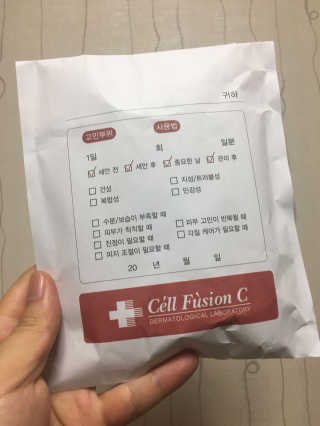 셀퓨전씨 트리악 포어 딜리트 버블 팩 — 5점을 준 리뷰어가 2018년 4월 올린 사용 사진