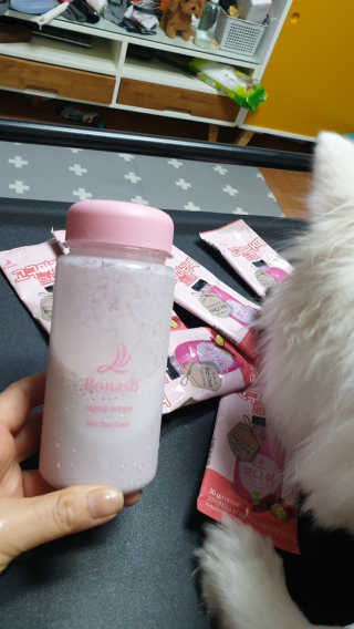 보나쉬슬림 고구마라떼 6pc+보틀 — 5점을 준 리뷰어가 2019년 6월 올린 사용 사진