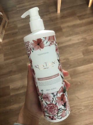 아쿠아큐링 아쿠아티링 익스트림데미지 헤어케어 500ml — 4.5점을 준 리뷰어가 2018년 11월 올린 사용 사진