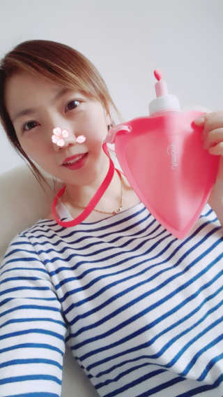 실리만 실리콘 하트 물주머니 250ml WSK 424 — 5점을 준 리뷰어가 2018년 3월 올린 사용 사진