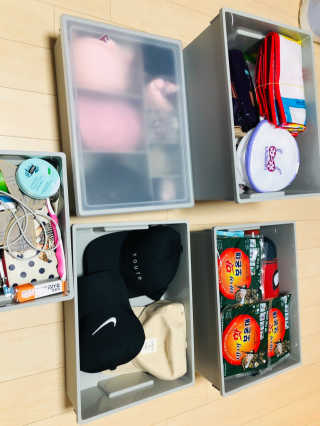 창신리빙 [프랑코정리함 5p세트] 똑똑한 정리 수납 — 5점을 준 리뷰어가 2019년 1월 올린 사용 사진