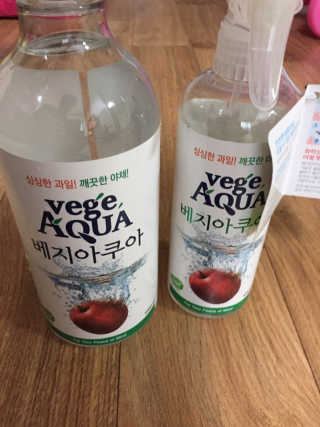 베지아쿠아 475ml + 리필 1000ml 1Set — 3점을 준 리뷰어가 2019년 10월 올린 사용 사진