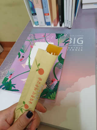 광희생활건강 귤림풍악 제주감귤 비타젤리 — 4점을 준 리뷰어가 2020년 1월 올린 사용 사진