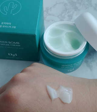 오지아이 워터 밤 모이스처 크림 50ml — 5점을 준 리뷰어가 2020년 2월 올린 사용 사진