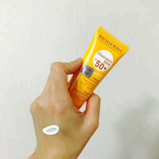 BIODERMA 바이오더마 포토덤 아쿠아 플루이드 선 — 5점을 준 리뷰어가 2017년 3월 올린 사용 사진