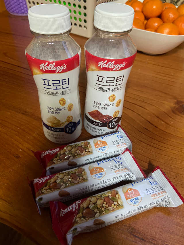 프로틴바 멀티팩+프로틴 그래놀라 쉐이크 2종 리뷰 사진