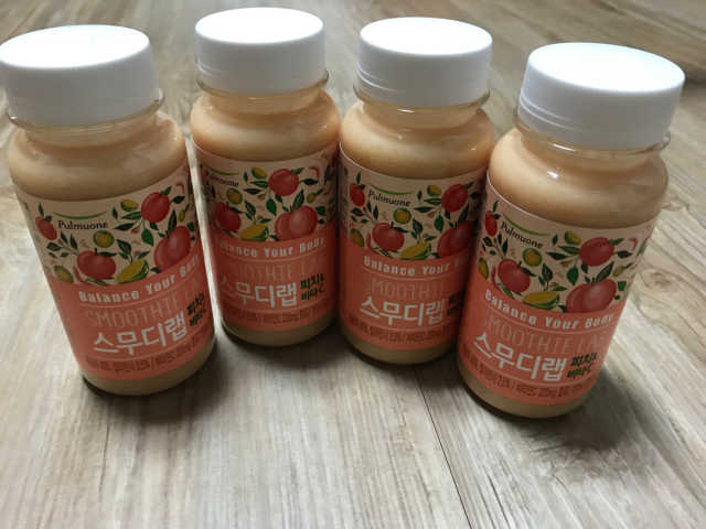 스무디랩 피치&비타 리뷰 사진