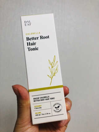 달리프 클로렐라 베러 루트 헤어토닉 100ml — 4.5점을 준 리뷰어가 2019년 11월 올린 사용 사진