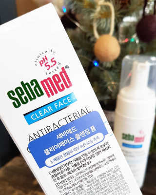 세바메드 안티박테리얼 클렌징 폼 — 5점을 준 리뷰어가 2019년 12월 올린 사용 사진