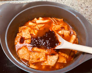 화곡미담 옛날 떡볶이 — 4점을 준 리뷰어가 2020년 3월 올린 사용 사진