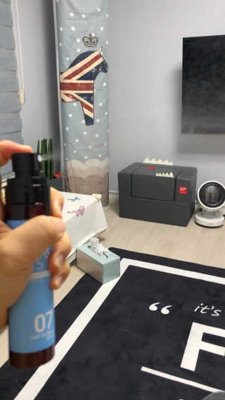 라모수 퍼퓸 소프트닝 컨디셔너 헤어 미스트 — 5점을 준 리뷰어가 2019년 1월 올린 사용 사진