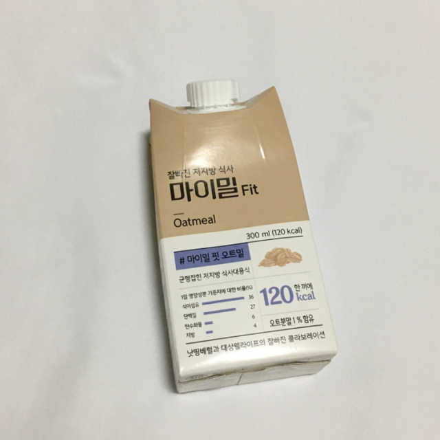 잘빠진 저지방 식사 마이밀Fit 오트밀 6팩 리뷰 사진