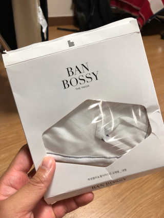 밴보시 BANBOSSY 필터,황사마스크 원하는대로 붙여쓰는 밴보시 마스크 — 1점을 준 리뷰어가 2018년 10월 올린 사용 사진