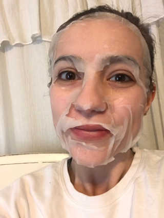 SNP Supercharged Mask_Rose Centifoli Flower — 5점을 준 리뷰어가 2019년 1월 올린 사용 사진