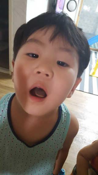 네츄럴굿띵스 퓨어 키즈 멀티비타민 앤 미네랄 30일분 — 4점을 준 리뷰어가 2018년 7월 올린 사용 사진