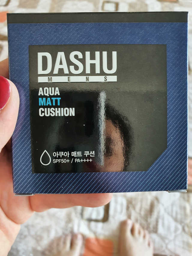 다슈 맨즈 아쿠아 매트 쿠션 리뷰 사진