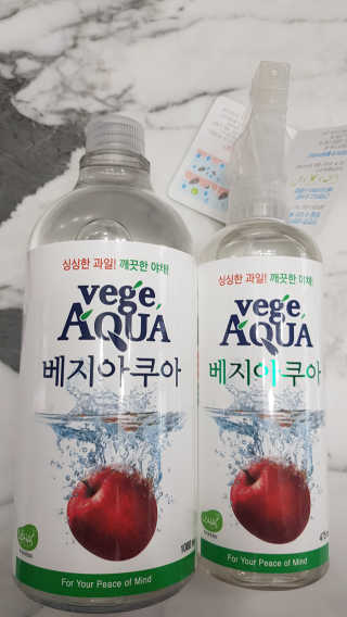 베지아쿠아 475ml + 리필 1000ml 1Set — 5점을 준 리뷰어가 2019년 8월 올린 사용 사진