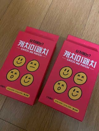 캐치미패치 트러블 스팟패치 — 5점을 준 리뷰어가 2019년 12월 올린 사용 사진