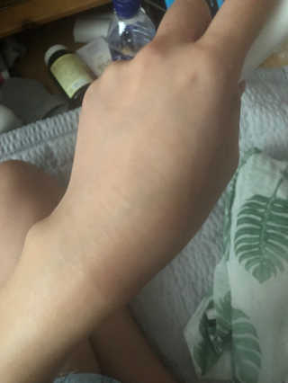 블루마인드 블루선 퍼펙트 선크림 [마일드] — 4.67점을 준 리뷰어가 2018년 7월 올린 사용 사진