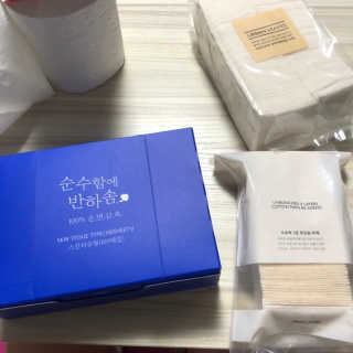어반리브즈 프리미엄 화장솜 트라이얼 SET — 3.5점을 준 리뷰어가 2019년 8월 올린 사용 사진