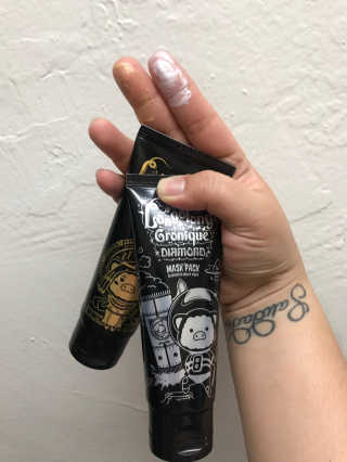 엘리자베카 Elizavecca  LongoLongo Gronique Diamond Mask Pack — 4점을 준 리뷰어가 2019년 5월 올린 사용 사진