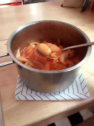 미쓰리떡볶이 just 10 min 패키지 — 5점을 준 리뷰어가 2018년 5월 올린 사용 사진