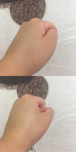 아미니 릴렉싱 페이셜 클렌징 오일 — 3.33점을 준 리뷰어가 2018년 7월 올린 사용 사진