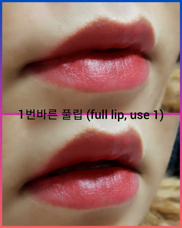 블루밍 립스틱 리뷰 사진