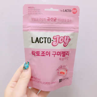 락토조이 구미젤리 복숭아맛 — 5점을 준 리뷰어가 2019년 8월 올린 사용 사진