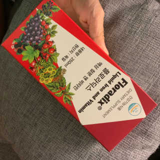 살루스 플로라딕스 액상 철분 앤 비타민 — 5점을 준 리뷰어가 2019년 8월 올린 사용 사진