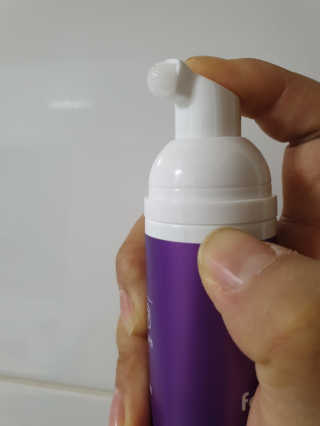 폼글 I foamgle [폼글] 거품가글 50ml 3종 - 민트, 라벤더, 라즈베리 — 5점을 준 리뷰어가 2019년 11월 올린 사용 사진