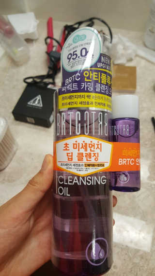 비알티씨 안티폴루션 퍼펙트 카밍 클렌징 오일 — 4점을 준 리뷰어가 2019년 3월 올린 사용 사진