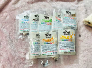 펫츠플레이트 동결건조간식 기호성 테스트 8종 — 5점을 준 리뷰어가 2018년 5월 올린 사용 사진